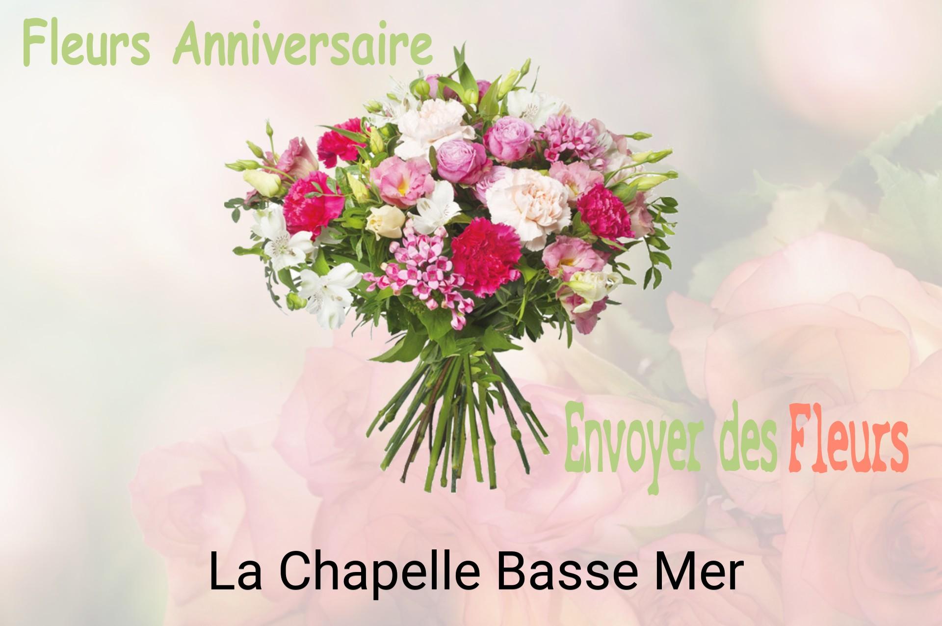 Bouquet de fleurs d’anniversaire livré à La Chapelle-Basse-Mer