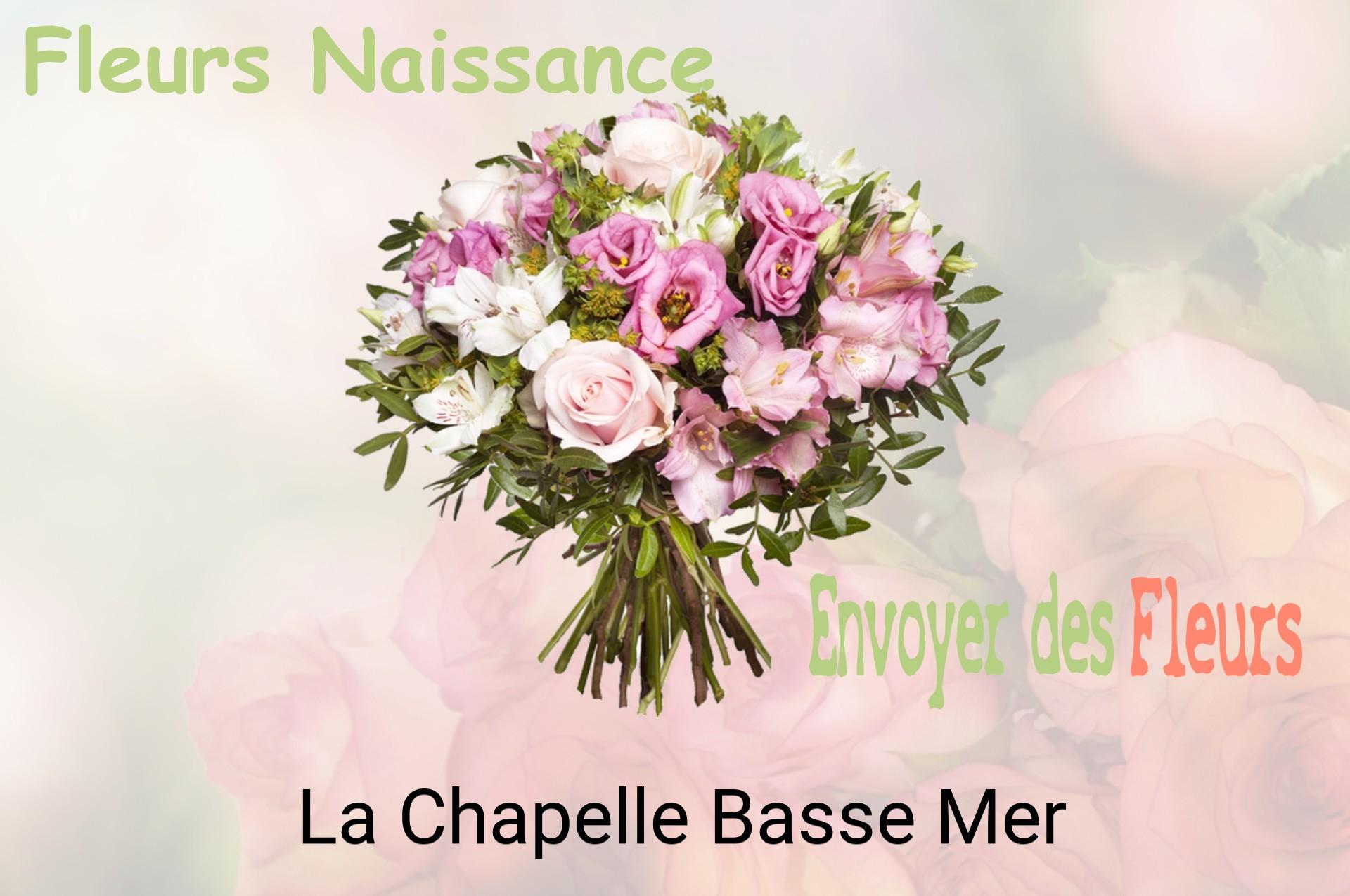 Bouquet de fleurs de naissance livré à La Chapelle-Basse-Mer