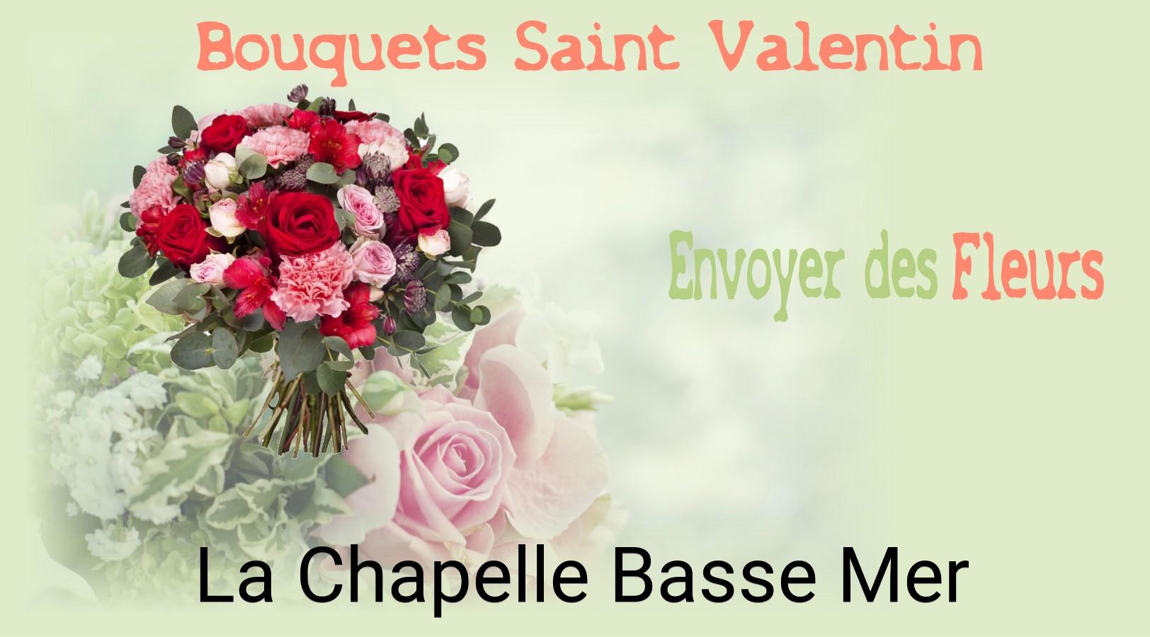 Roses de Saint-Valentin livrées à La Chapelle-Basse-Mer